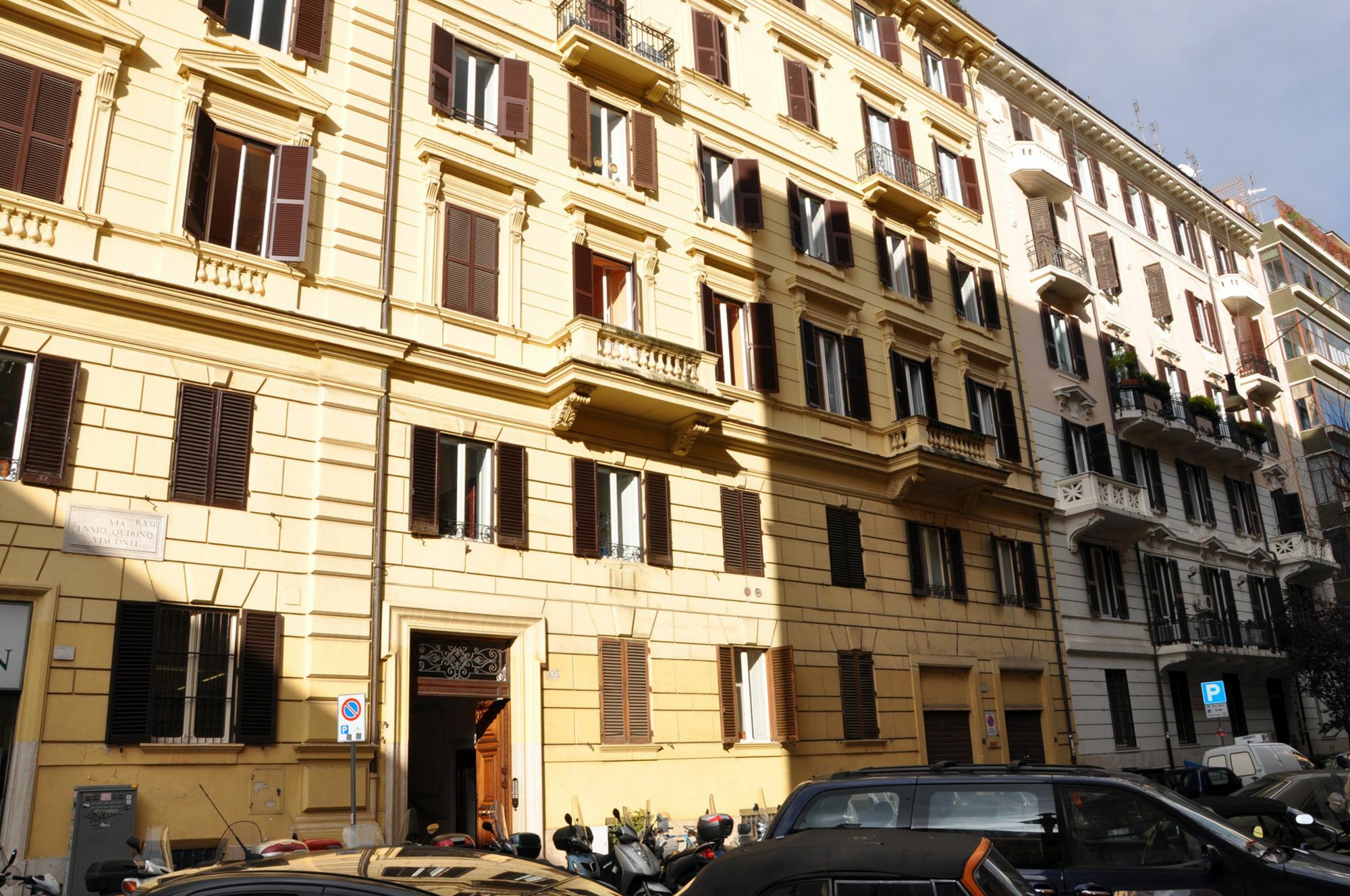 Apartmán Casa Visconti Řím Exteriér fotografie